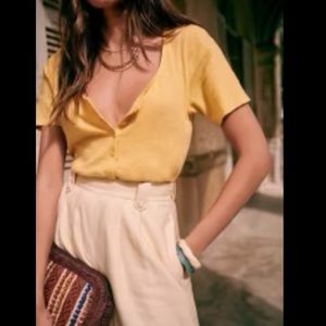 Sezane Milo t shirt size XS